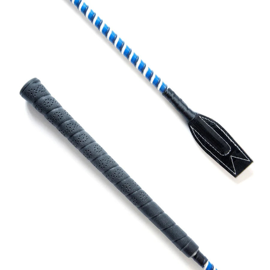 Km Elite 3 Colour Jump/Racing Whip-65cm