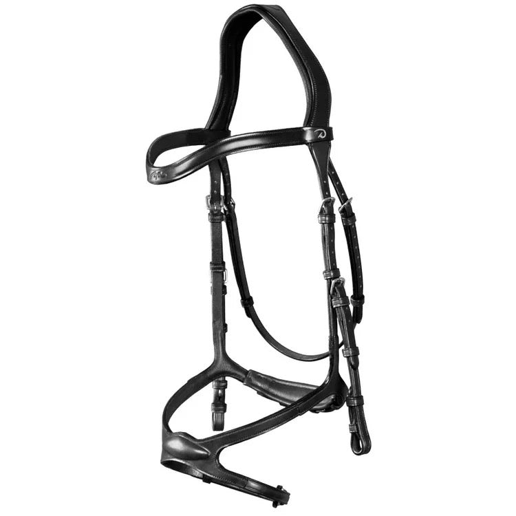 Dy'on New English Collection X-Fit Anatomic Bridle-Black-Pony