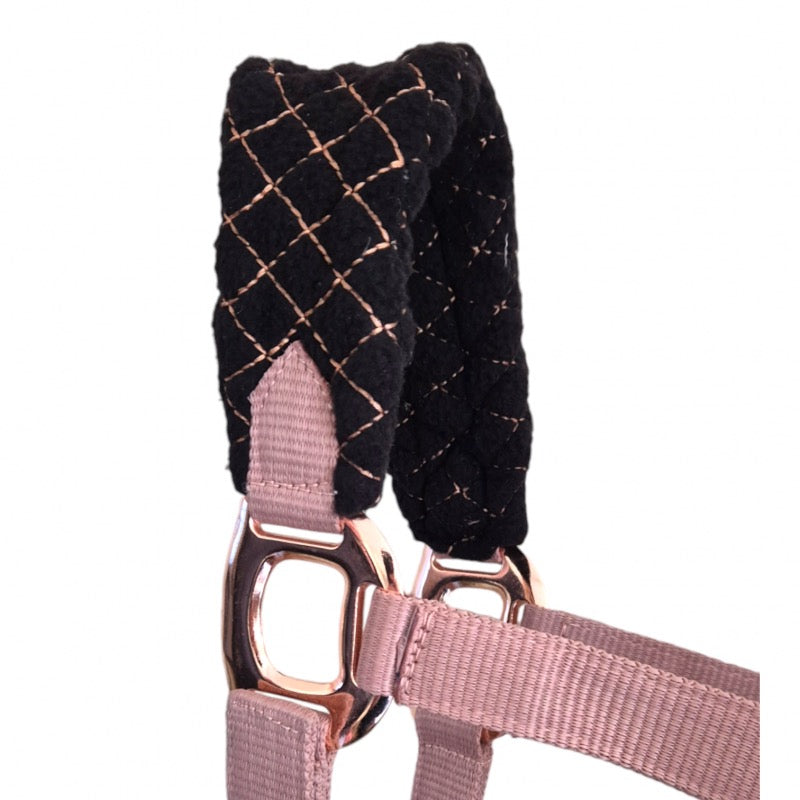 Vogue Fleece Halter with Matching Lead Rope