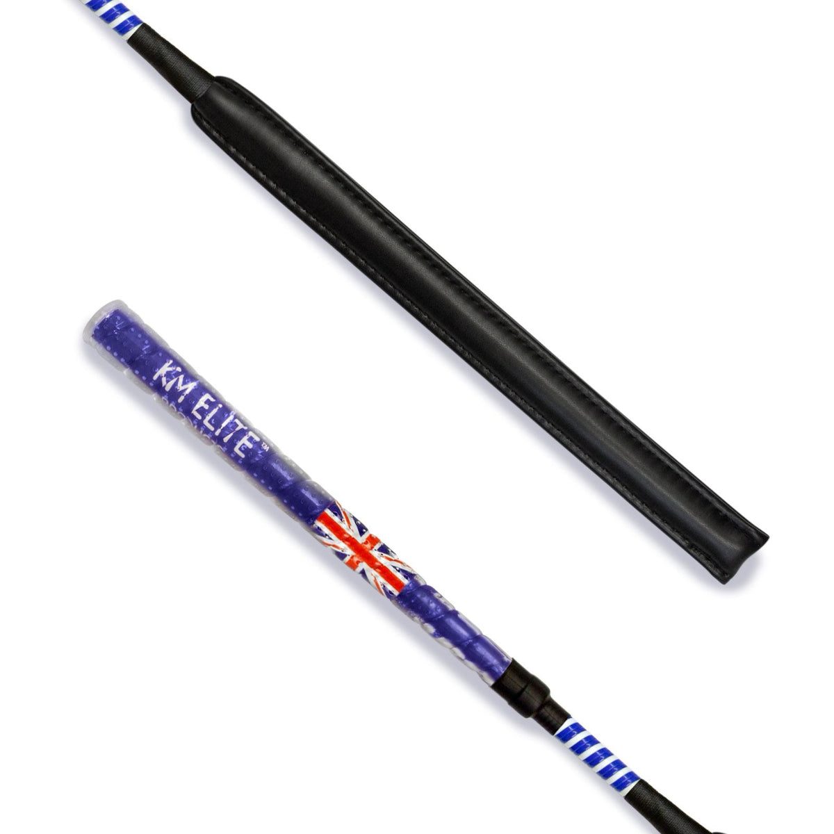 KM Elite Cush Grip Jump Bat Whip-Purple-65cm