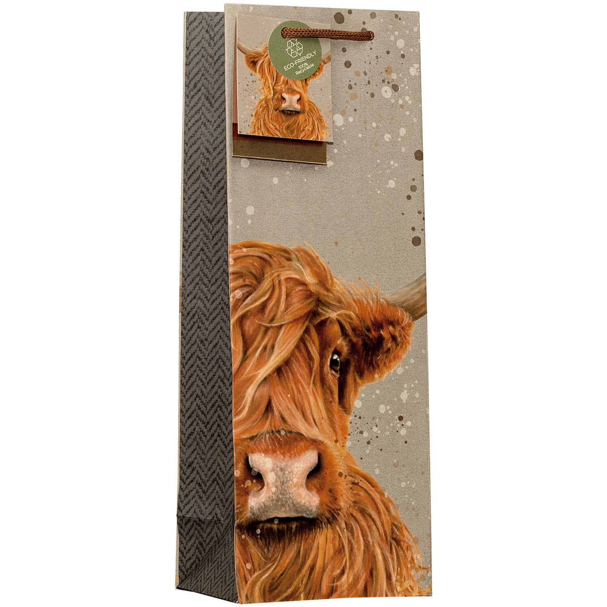 Bottle Bags: Highland Cow (x 6)