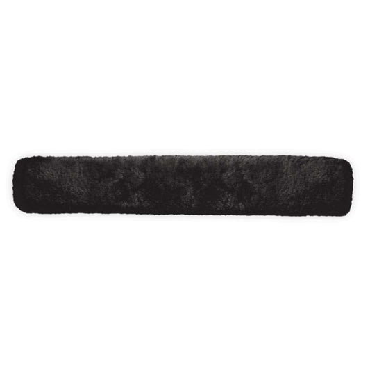 KM Elite Dressage Girth Sleeve-Black-60x15cm