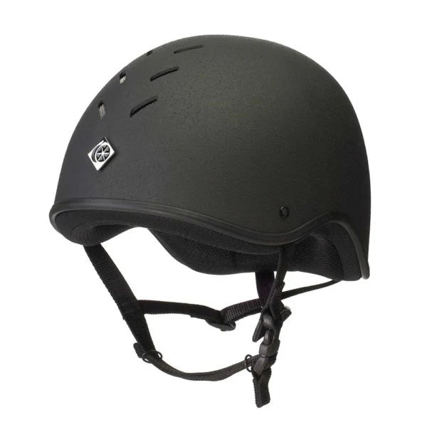Charles Owen Young Rider Jockey Skull Hat-Black-51cm