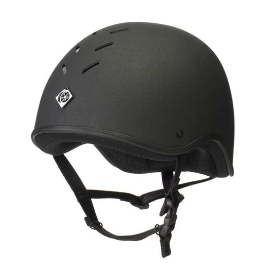 Charles Owen Young Rider Jockey Skull Hat-Black-51cm