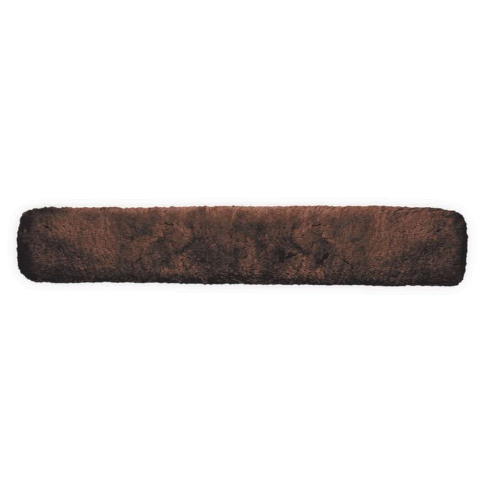 KM Elite Dressage Girth Sleeve-Mocha-60x15cm