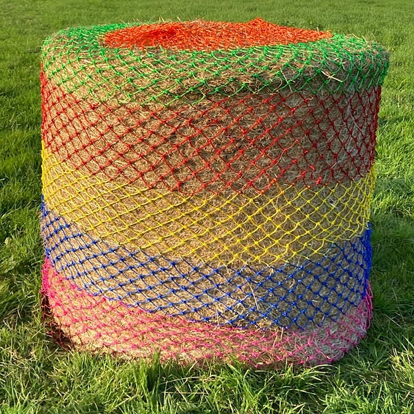 Rainbow bale net