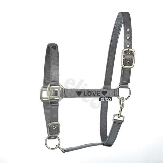 Elico Grasmere Headcollar, with Love Motif