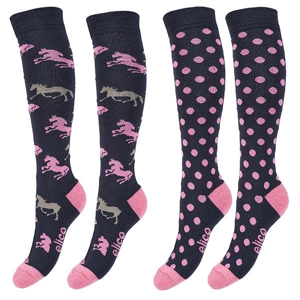 Elico twin pack of Socks - Sorrento
