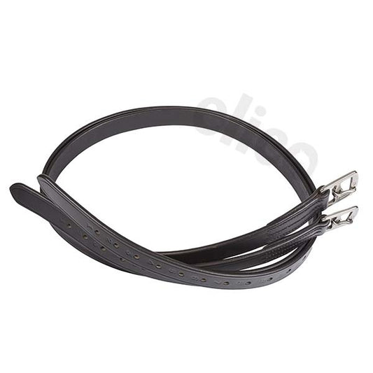 Elico Bremen Stirrup Leathers 54" - Brown