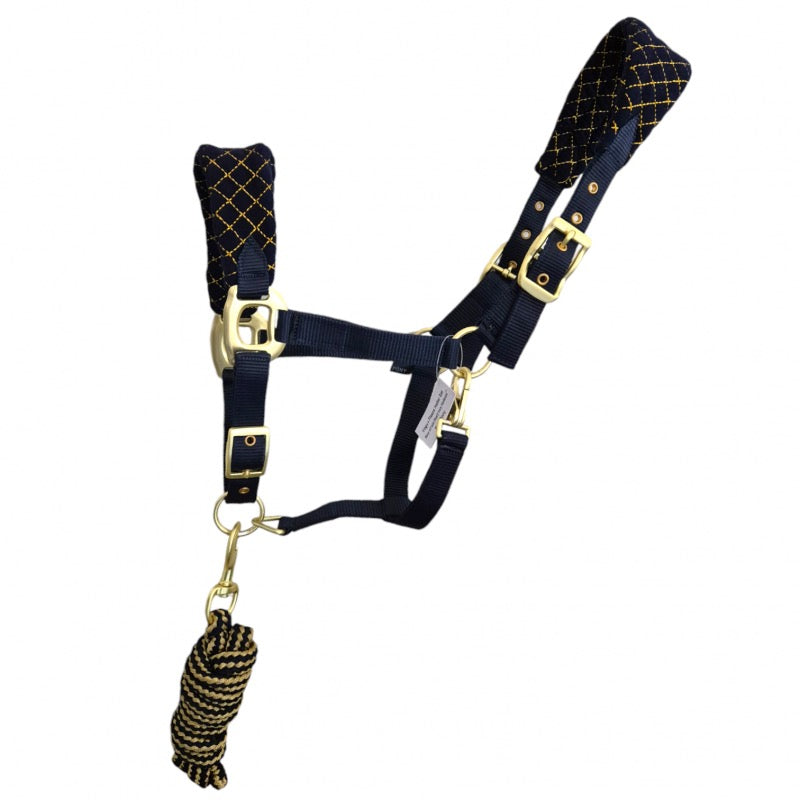 Vogue Fleece Halter with Matching Lead Rope