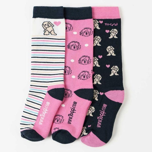 Toggi Children's Dog Socks (3 Pack)