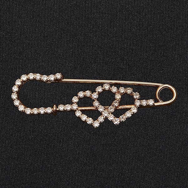Elico Stock Pin - Interlocked Hearts