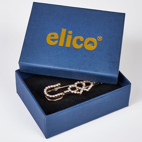 Elico Stock Pin - Interlocked Hearts