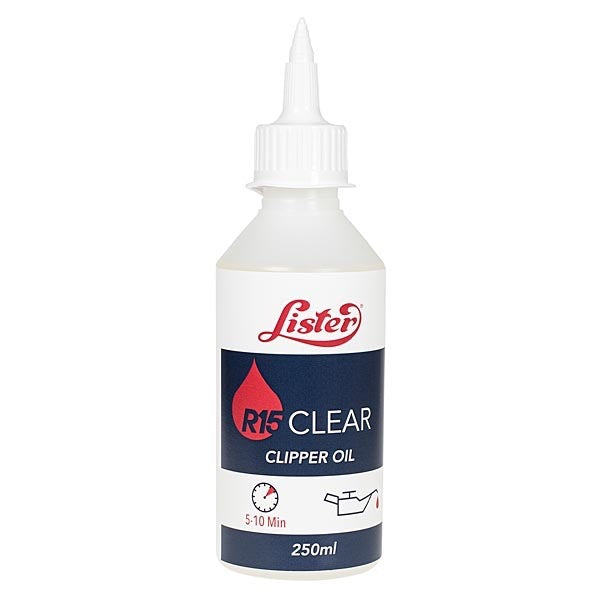 Lister R15 Clear Clipper Oil (250ml)