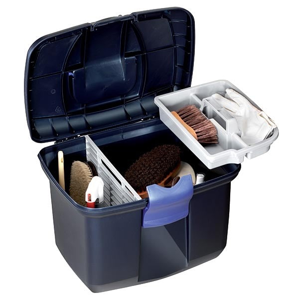 Panaro Groom Box - Large Navy/Pearl