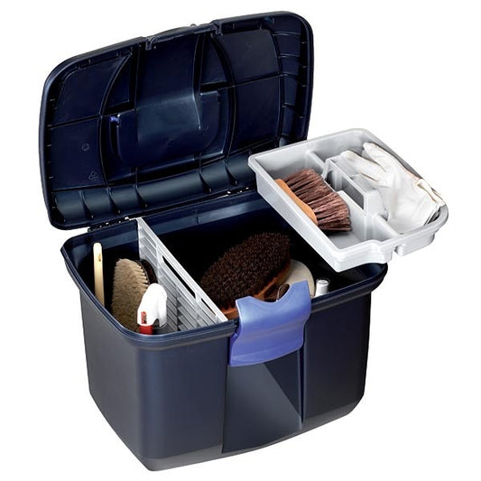 Panaro Groom Box - Large Navy/Pearl