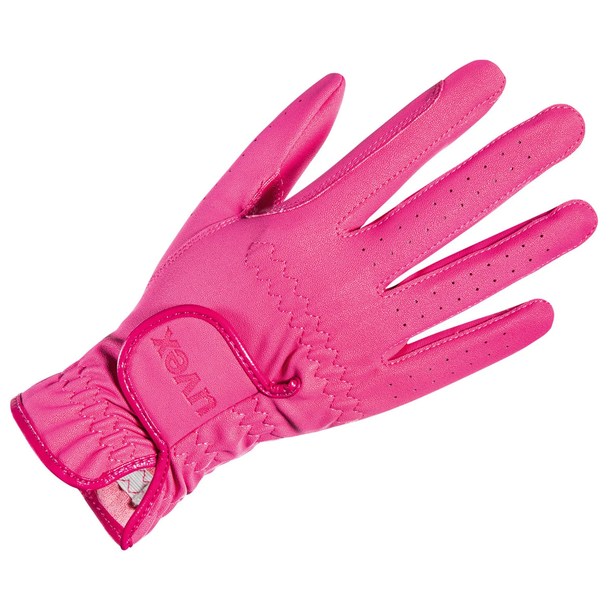 Uvex Sportstyle Kids Riding Gloves-Pink-4.5