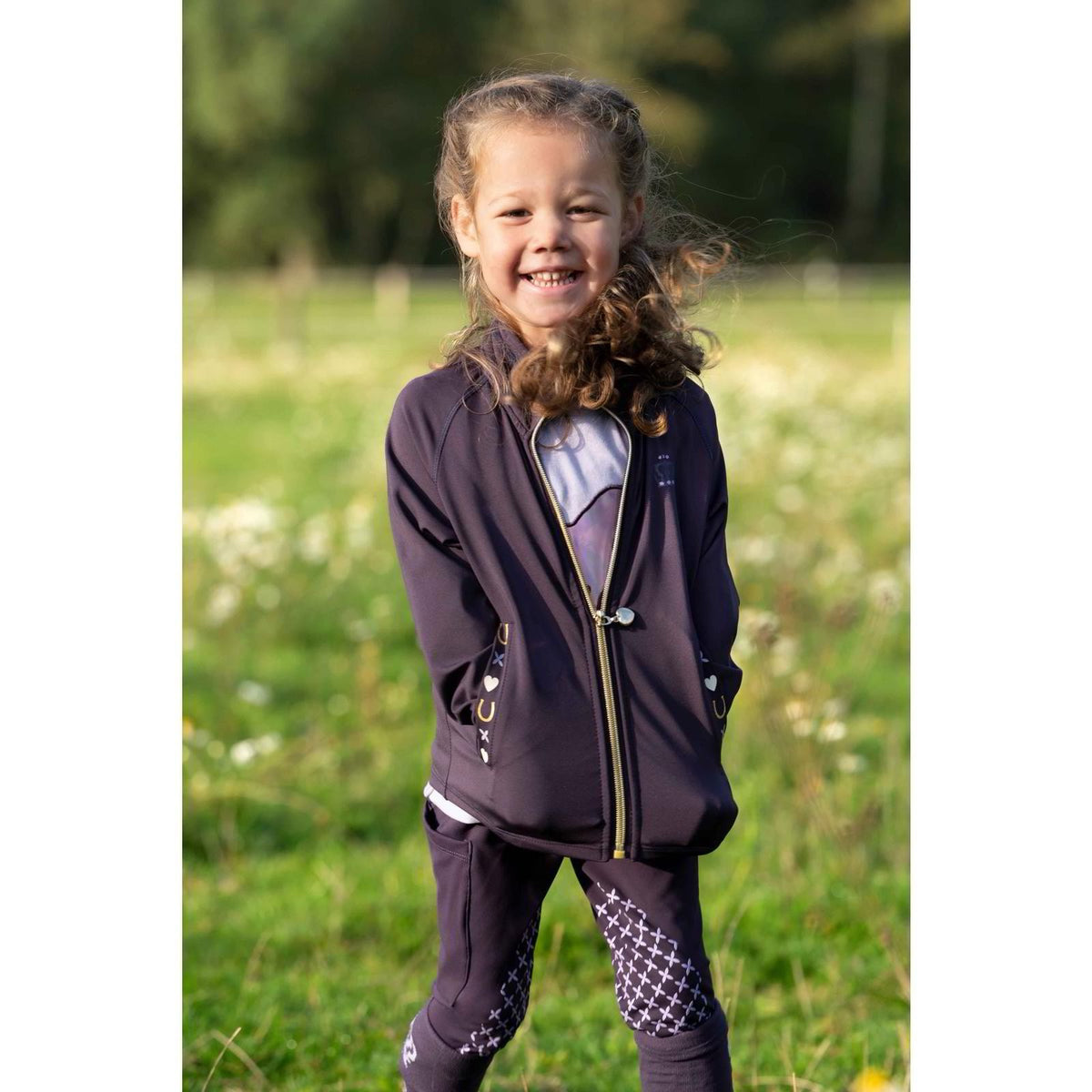 HKM Functional Jacket-Lola-Dark Lilac-Age 2-4