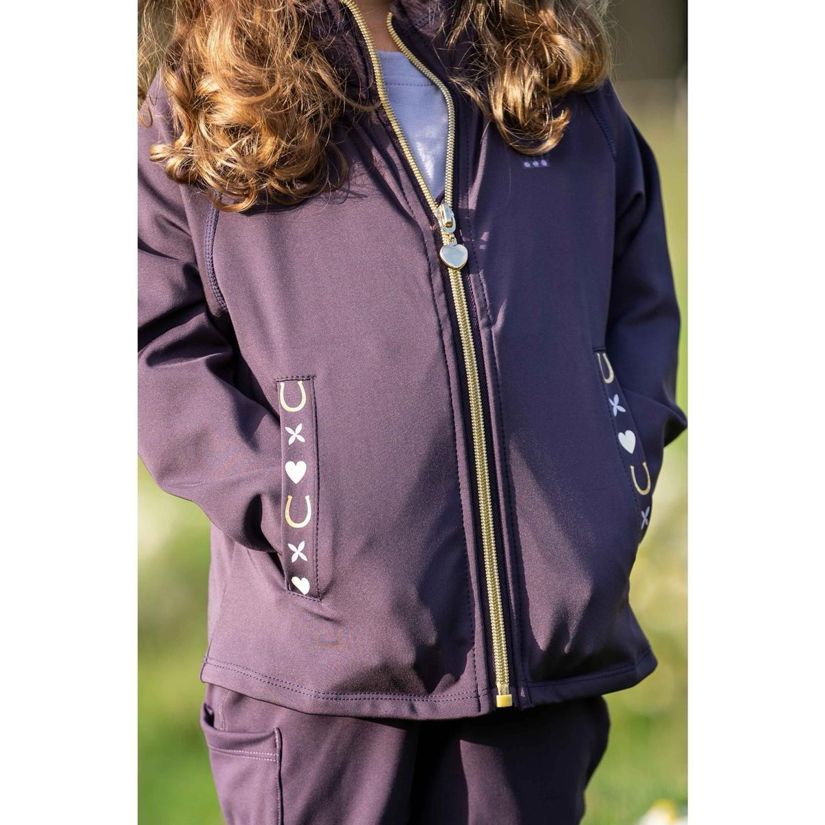 HKM Functional Jacket-Lola-Dark Lilac-Age 2-4