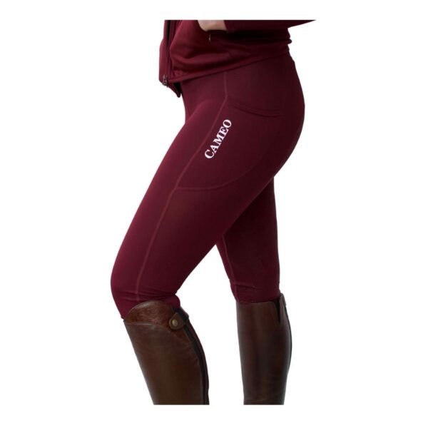 Cameo riding tights performance- Plum 36"- Size 18 - Image 2