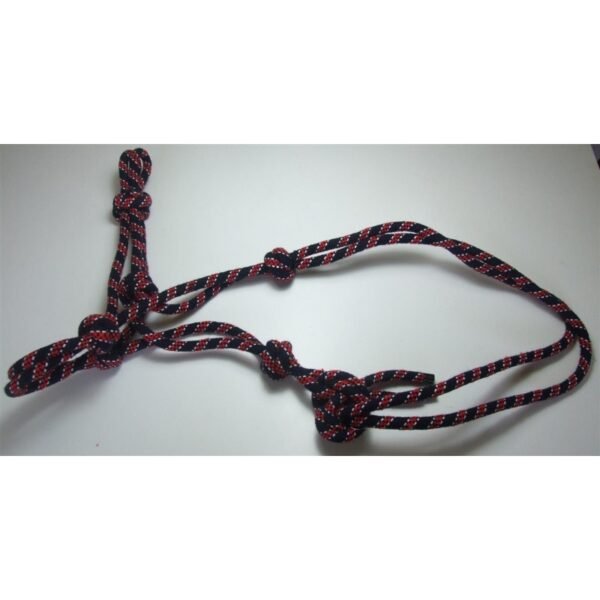 Adjustable knotted rope halter - Image 5