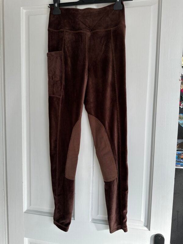 Ladies Brown Cameo Riding Tights - Size 26