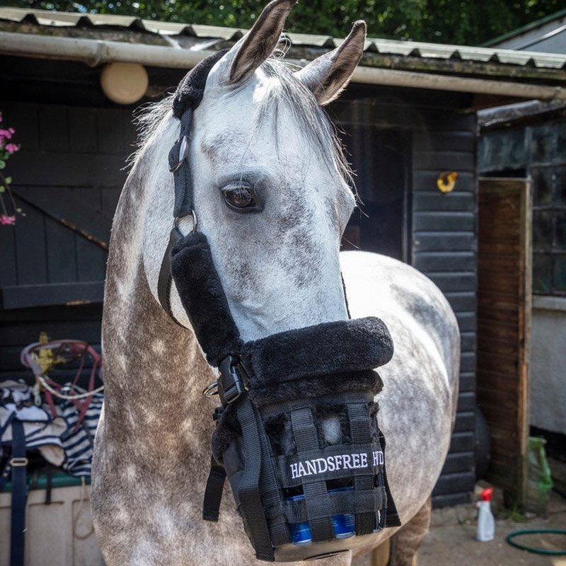 KM Elite Handsfree Handling Set-Headcollar & Muzzle-Pony