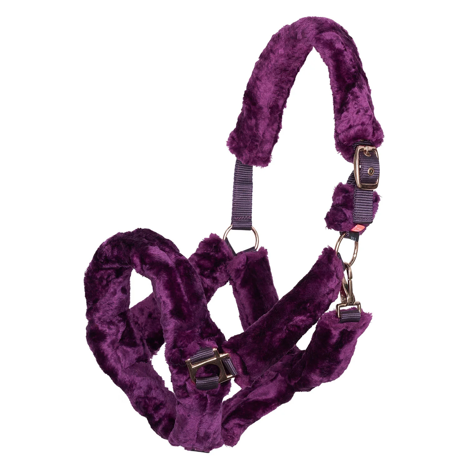 Imperial Riding Headcollar Fur IRHGo Star-Bordeaux-Cob