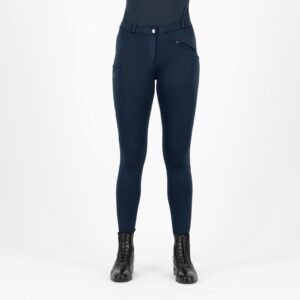 Euro-Star ERJoy Full Grip Kids Riding Breeches-Navy-122
