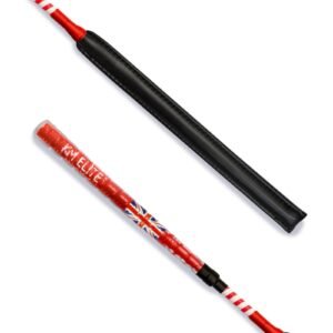 KM Elite Cush Grip Jump Bat Whip-Red-65cm