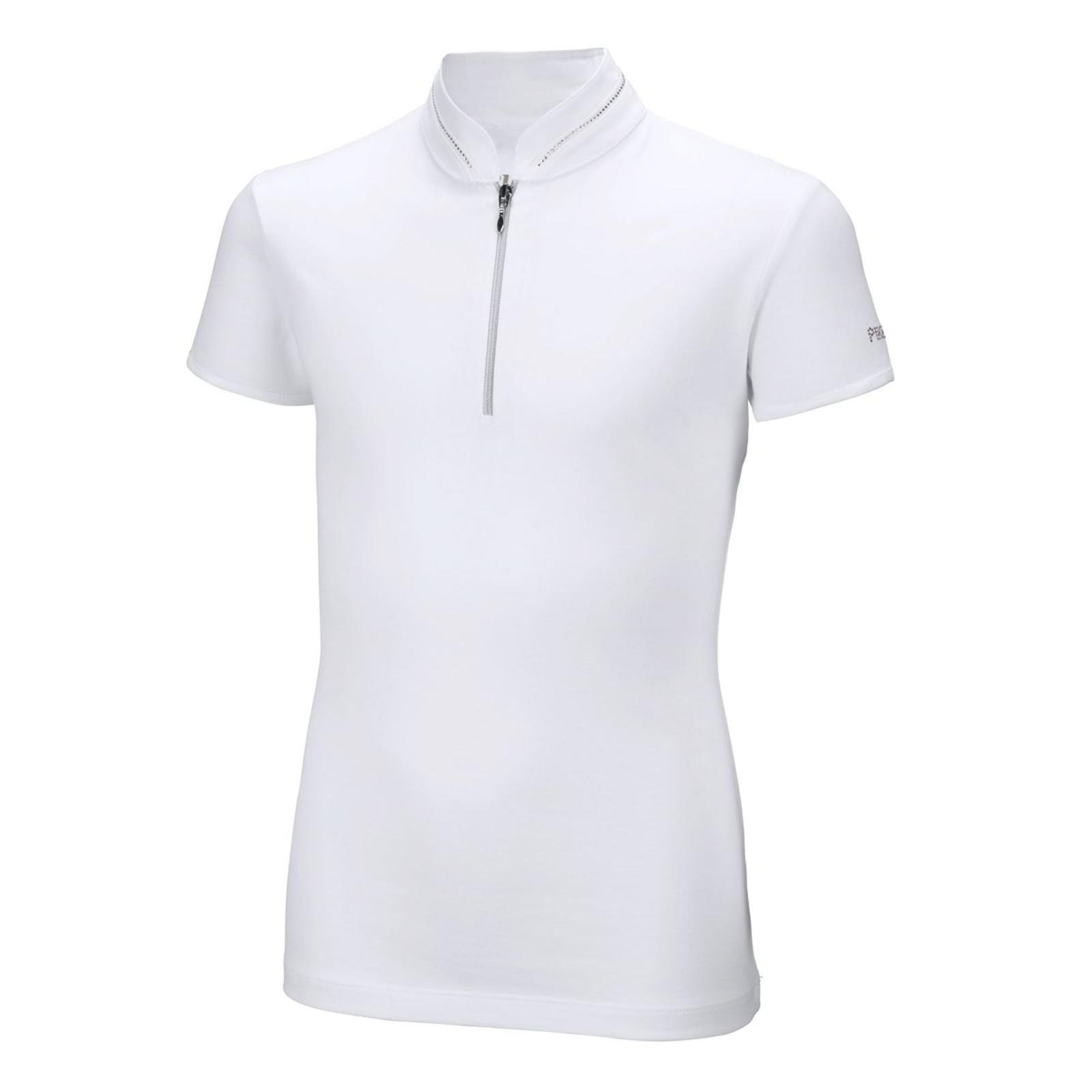 Pikeur Lynn Junior Girls Competition Shirt-White-146