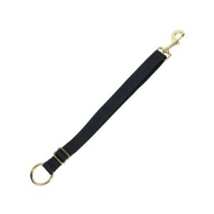 Kentucky Nylon Hook and Ring Long Bucket Holder-Black