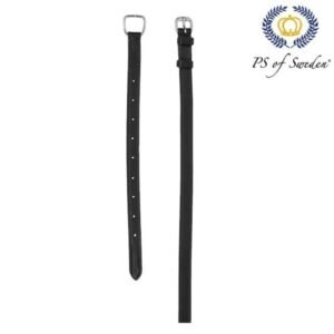 PS of Sweden Throatlatch Flat with Dark Stiches-Brown Leather-Full