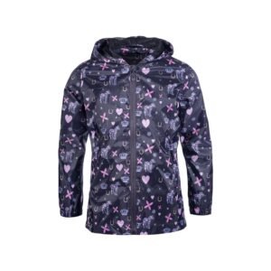 HKM Rain Jacket-Lola-Dark Lilac Age 6-7