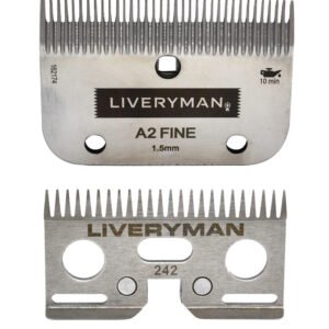 Liveryman A2 Blade Set Cutter & Comb Fine 1.5mm